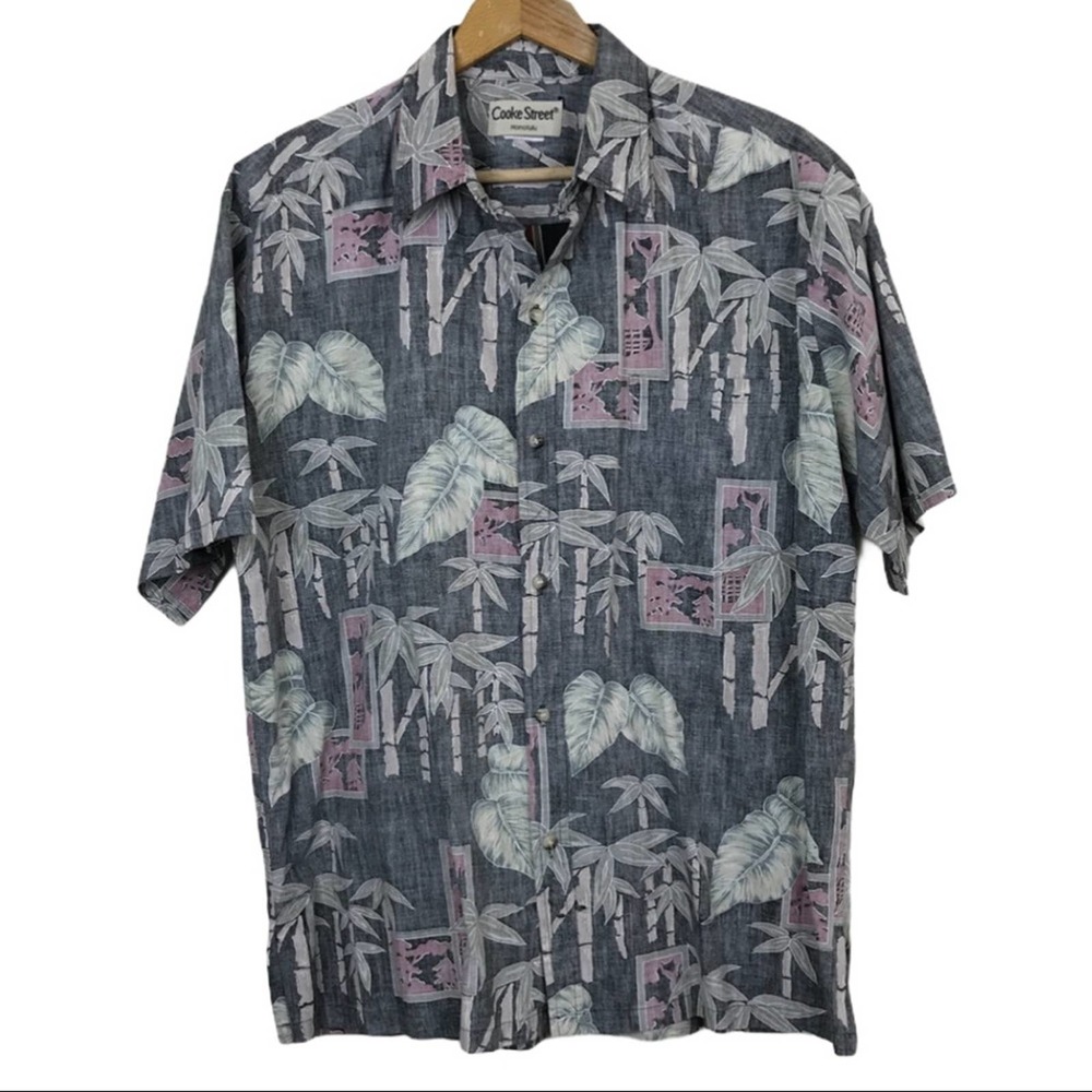 Cooke Street Short Sleeve Hawaiian Shirt Size XL - Picture 1 of 11